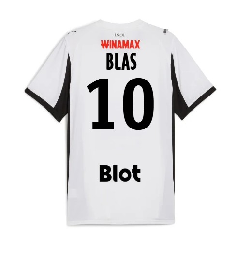 Stade Rennais Ludovic Blas #10 Venkovní Dres 2025-26 Krátký Rukáv Stade Rennais Ludovic Blas #10 Venkovní Dres 2025-26 Krátký Rukáv